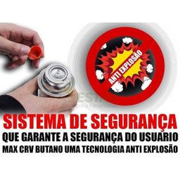 Fogão Portátil Titanium Com 4 Refil Fogareiro Camping - 2