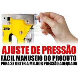 Kit Grampeador Profissional para Madeira Tapeçaria + Jogo Soquete - 2