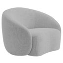 Ver imagem 7 de Kit Recamier Curvo Amsterdã 130cm e 2 Poltrona Amore Luxo Linho