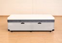 Ver imagem 3 de Cama Box Baú Solteirão Serenelife - Suede Bege Claro