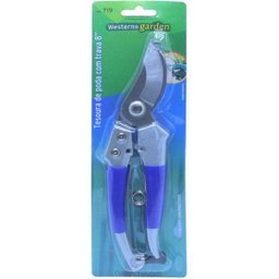 Jardinagem Tesoura de Poda com Trava 20CM - 1