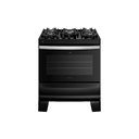 Ver imagem 1 de Fogão 5 bocas Atlas Agile UP Glass Mesa de Vidro 300001665 86,5L Preto Bivolt