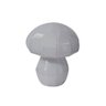 Cogumelo Decorativo em Vidro Branco P - 1