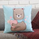 Ver imagem 6 de Kit com 4 Capas para Almofadas Decorativas Infantil Ursinhos