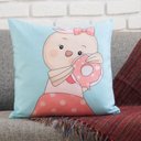 Ver imagem 4 de Kit com 4 Capas para Almofadas Decorativas Infantil Ursinhos
