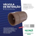 Ver imagem 4 de Válvula de Retenção Rosca 1" Hidráulico Marrom Estrela