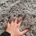 Ver imagem 3 de Tapete para Sala e Quarto Felpudo Cronos Casa Dona 100x140 Cm Cinza