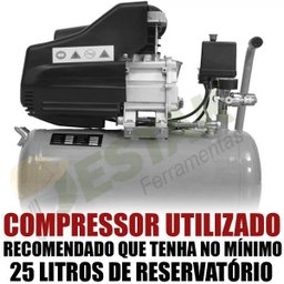 Jato Pintura Pneumático Compressor Com 41 Peças - Stels - 6
