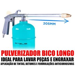 Jato Pintura Pneumático Compressor Com 41 Peças - Stels - 4