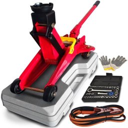 Macaco Hidráulico Jacarézin Portátil Jacarezinho 2t   - 1