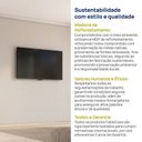 Ver imagem 7 de Painel Liso para TV até 86 Polegadas Planejado 280x250cm Aruá CabeCasa MadeiraOriginals Off White