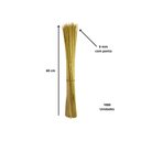 Ver imagem 2 de Espetos de Bambu Mossô 60cm X 6mm C/1000un Nc Caieiras