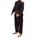 Ver imagem 2 de Kimono Torah Trançado Flex Jiu Jitsu - Preto - A3