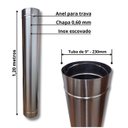 Ver imagem 5 de Kit Churrasqueira Completa Coifa Inox 80x60 e Braseiro 50x40