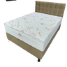 Cama Box Isofort Luxo C/ Pillow Top - Queen( 158 X 198 )- Bege - 1