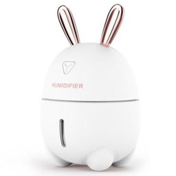 Mini Umidificador Ar Coelho Mesa Difusor Aromatizador Usb - 3