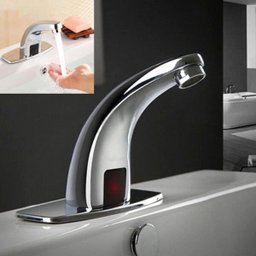 Torneira Automatico Sensor Maos Misturador Luxo Mesa Banheiro Hotel Restaurante - 6