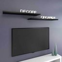 Ver imagem 1 de Prateleira Flutuante 25x120cms com Suporte Incluso Pbs Plus 25120 - Preto