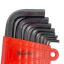 Ver imagem 1 de Jogo de Chave Allen Curta, 1,5 - 10 Mm, Crv, Oxidado Preto (112269)