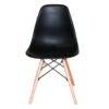Ver imagem 4 de Kit c/ 2 Cadeiras Charles Eames Wood DKR Eiffel Pretas