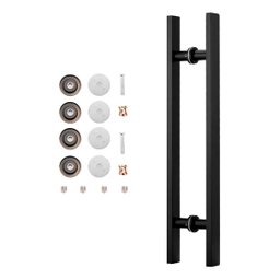 Puxador Aço Inox Preto 60cm | Resistente | Vários Modelos de Portas - 4