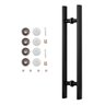 Puxador Aço Inox Preto 60cm | Resistente | Vários Modelos de Portas - 4