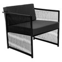 Ver imagem 3 de Conjunto para Área Externa de Fibra Sintética - 02 Poltronas Namoradeira Mesa de Centro Santiago