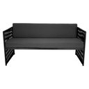 Ver imagem 2 de Conjunto para Área Externa de Fibra Sintética - 02 Poltronas Namoradeira Mesa de Centro Santiago