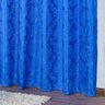 Cortina para Quarto Jacquard Azul 4,00m x 2,70m - Ideal para Varão Simples de 3 Metros - 4