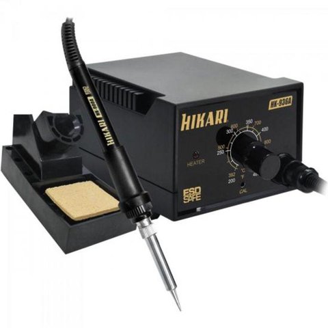 Estação de Solda Analógica 60w 220v Hk936a Preta Hikari