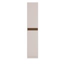 Ver imagem 4 de Guarda Roupa Planejado 1 Porta Corino 6 Prateleiras Hera CabeCasa MadeiraOriginals Off White/Cream