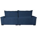 Ver imagem 6 de Sofá Retrátil e Reclinável 2,75m Cama inBox Big Fresh com SoftGel D40 Velupluma Azul