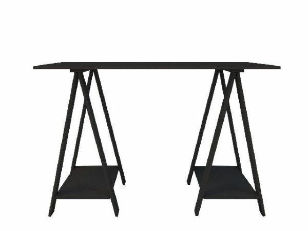 Mesa com Cavalete Multiuso - Preto - 4