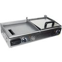 Ver imagem 1 de Chapa Lanches Elétrica Grill com Prensa 70x30 2000w Cozinha Cotherm Profissional Industrial Inox