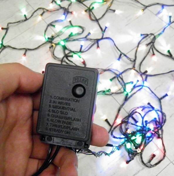 Pisca Pisca de Natal Led 100 Lâmpadas Coloridas Natalino 8 Funcoes ( Ja80503) - 4