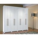 Ver imagem 1 de Guarda Roupa Casal 8 Portas e 4 Gavetas C/ Pés Master Vip 8.4 Branco - Santos Andirá