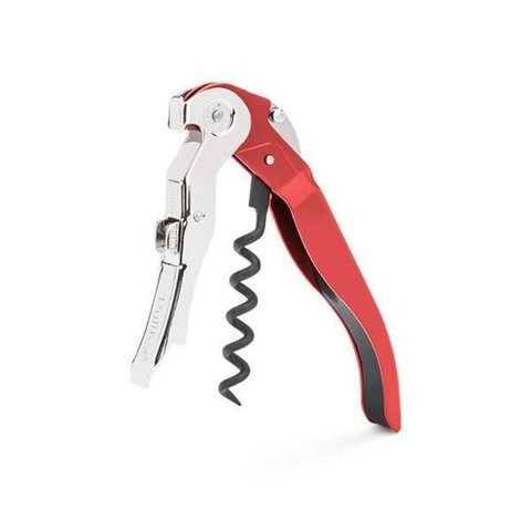Saca-rolha Pulltex Clickcut Vermelho