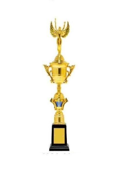 Troféu Jeb'S Com Base 44 Cm Dourado Azul - 1