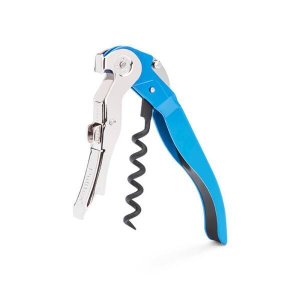 Saca-rolha Pulltex Clickcut Azul Claro