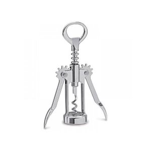 Saca Rolhas Cromado Liga de Zinco - Mimo Style