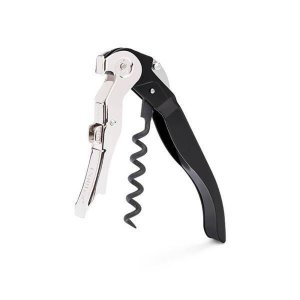 Saca-rolha Pulltex Clickcut Preto