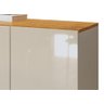 Buffet Aparador Ares 2 Portas Off-White com Nature - 4