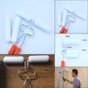 Ver imagem 1 de Rolo de Pintura Duplo Pintar Parede Inteligente Sem Sujeira Casa Criativa