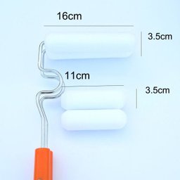 Rolo de Pintura Duplo Pintar Parede Inteligente Sem Sujeira Casa Criativa - 5