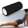 Rolo Miofascial Massagem Relaxamento Roller Foam Pilates Yoga Preto - 2