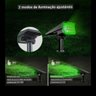Luz Verde para Jardim Solar de Led 12hr Funcionamento - 5