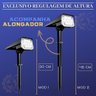 Luz Verde para Jardim Solar de Led 12hr Funcionamento - 9