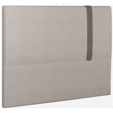 Cabeceira Home 90cm para Cama Box Solteiro em Tecido Tipo Linho