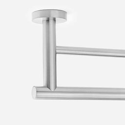 Porta Toalhas Duplo Inox Tarsila Escovado - 2