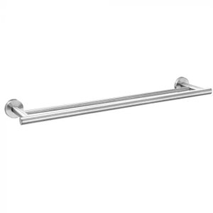 Porta Toalhas Duplo Inox Tarsila Escovado